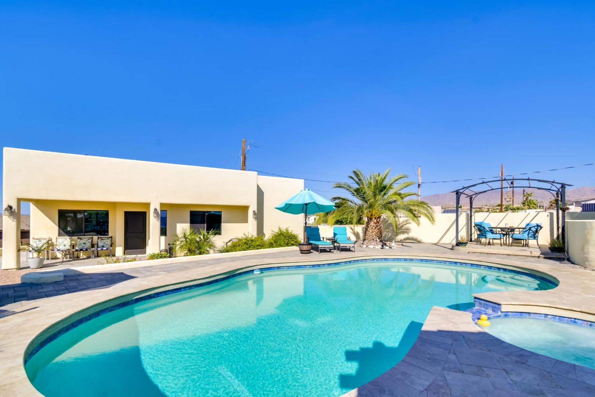 Bright Cottage With Pool And Spa - 5 Mi To Lake Havasu Lake Havasu City Zewnętrze zdjęcie