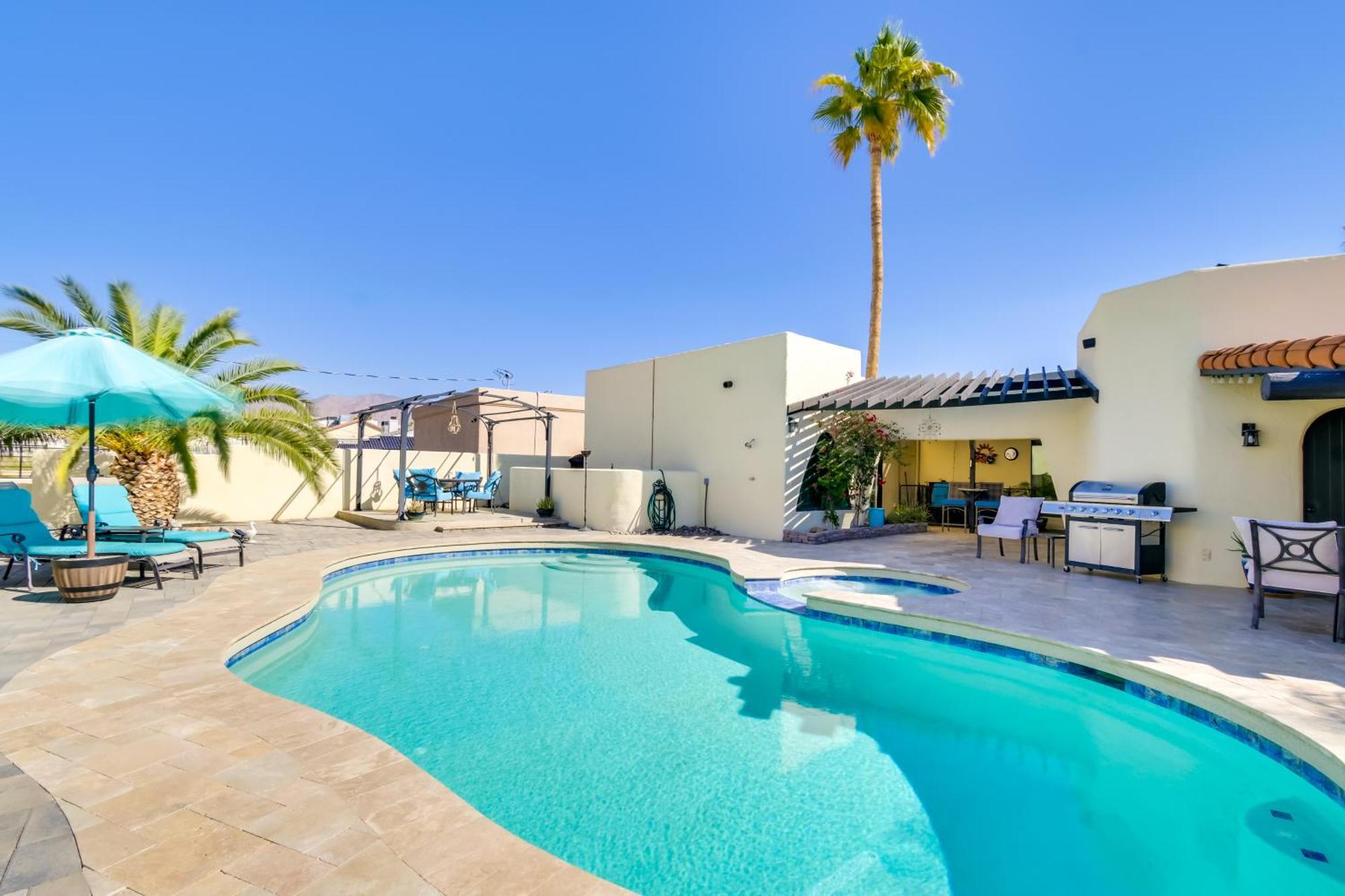 Bright Cottage With Pool And Spa - 5 Mi To Lake Havasu Lake Havasu City Zewnętrze zdjęcie
